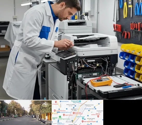 تعمیر پرینتر ریکو RICOH در شریعتی