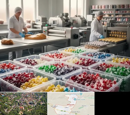 آبنبات پزی در دماوند