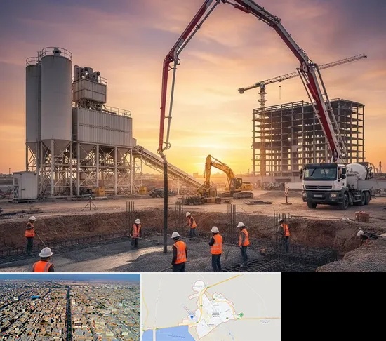 بتن آماده در بندر ماهشهر