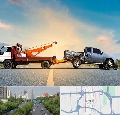 یدک کش شبانه روزی در توانیر