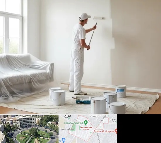 نقاشی ساختمان در جهانشهر کرج