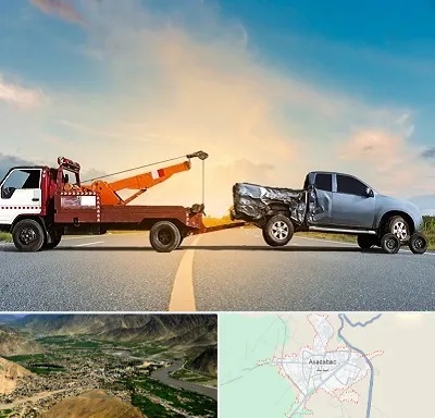 یدک کش شبانه روزی در اسدآباد