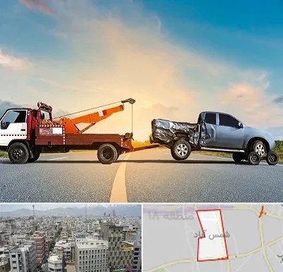 یدک کش شبانه روزی در شمس آباد تهران