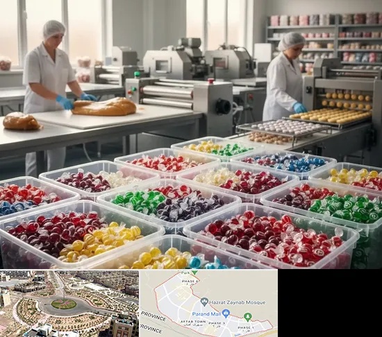 آبنبات پزی در پرند