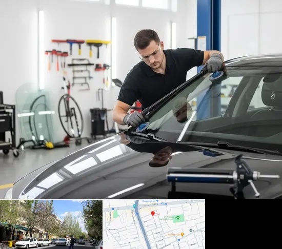 تعویض شیشه خودرو در کوی فیروز تبریز