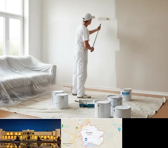نقاشی ساختمان در برازجان