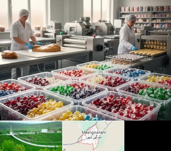 آبنبات پزی در مشگین شهر