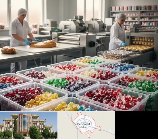 آبنبات پزی در دهدشت