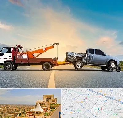 یدک کش شبانه روزی در هاشمیه مشهد