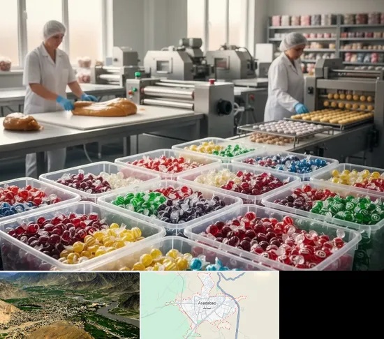 آبنبات پزی در اسدآباد