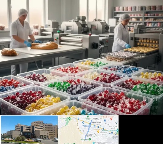 آبنبات پزی در صیاد شیرازی مشهد