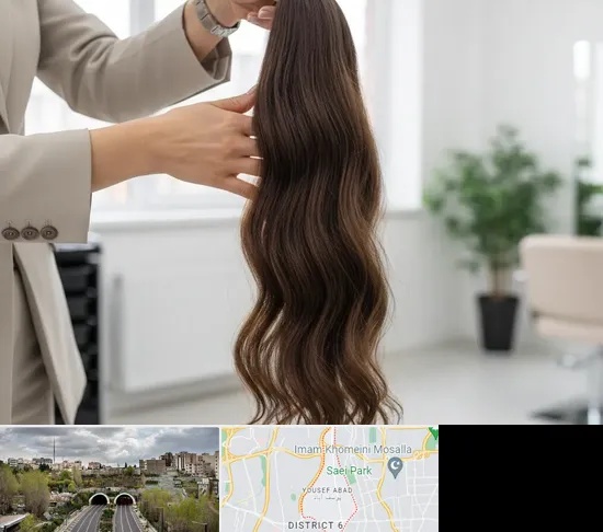 خریدار مو طبیعی در یوسف آباد
