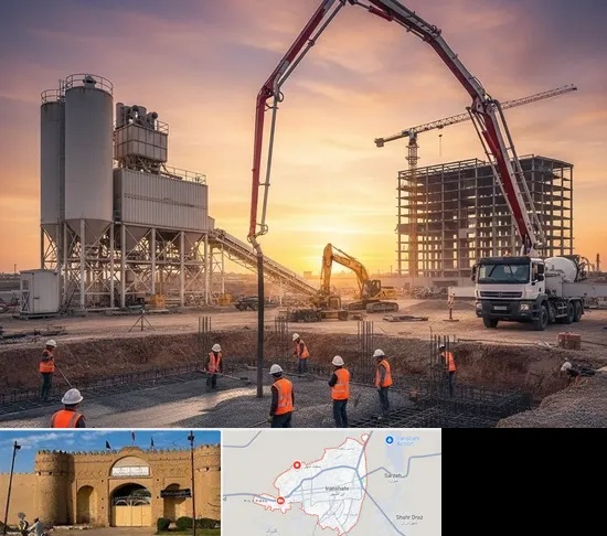 بتن آماده در ایرانشهر