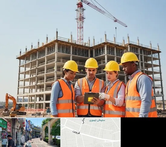پیمانکار ساختمان در خیابان قزوین