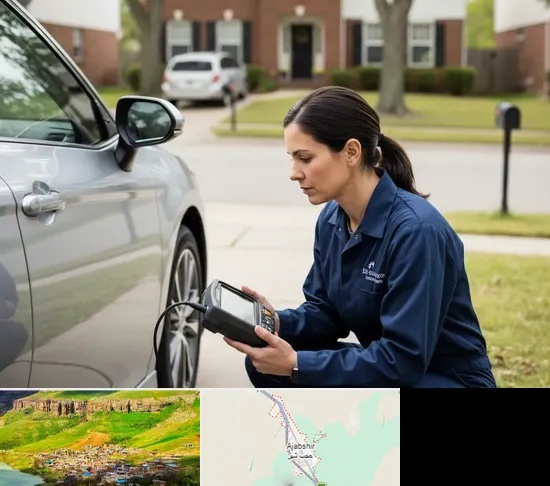 دیاگ خودرو در عجب شیر