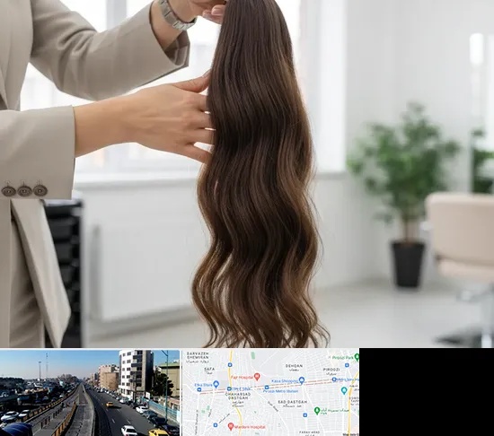 خریدار مو طبیعی در پیروزی