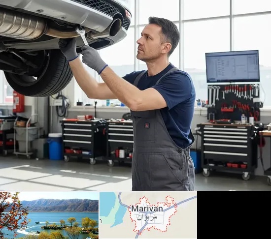 تعمیر و تعویض کاتالیزور خودرو در مریوان
