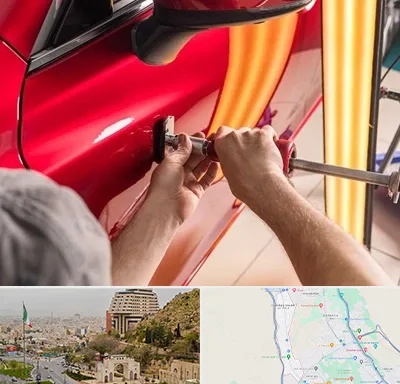 صافکاری با دستگاه مکش در فرهنگ شهر شیراز 