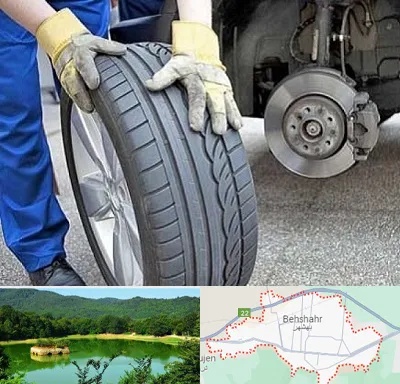 پنچرگیری در بهشهر