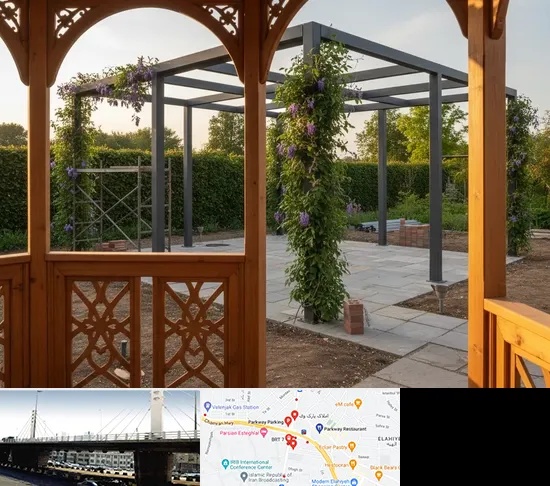 آلاچیق و پرگولا در پارک وی