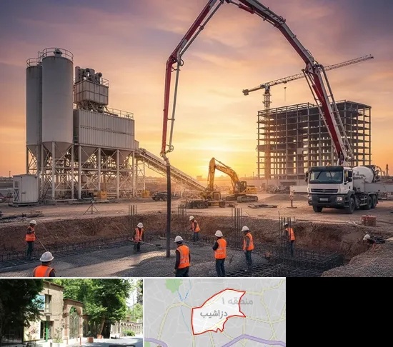 بتن آماده در دزاشیب