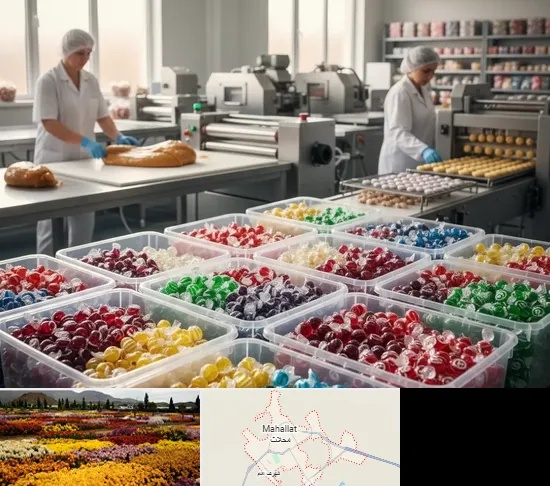 آبنبات پزی در محلات