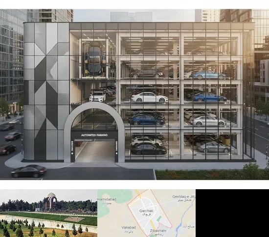 اجرا پارکینگ طبقاتی مکانیزه در قرچک