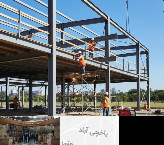 اسکلت فلزی در یاخچی آباد