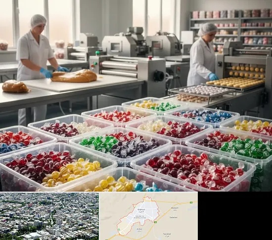 آبنبات پزی در شاهرود