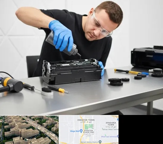 شارژ کارتریج پرینتر در اکباتان