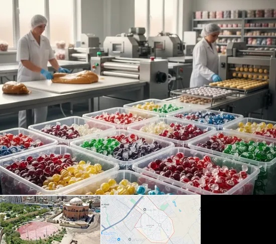 آبنبات پزی در گلستان اسلامشهر
