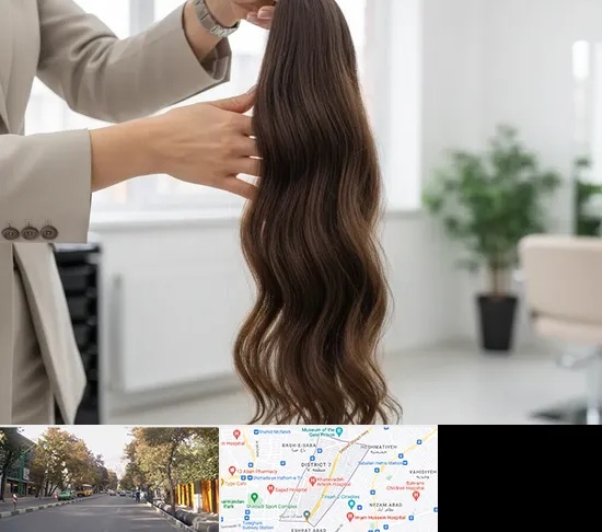 خریدار مو طبیعی در شریعتی