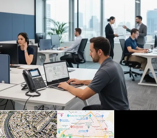 راه اندازی مرکز تلفن Voip در شهرک غرب مشهد