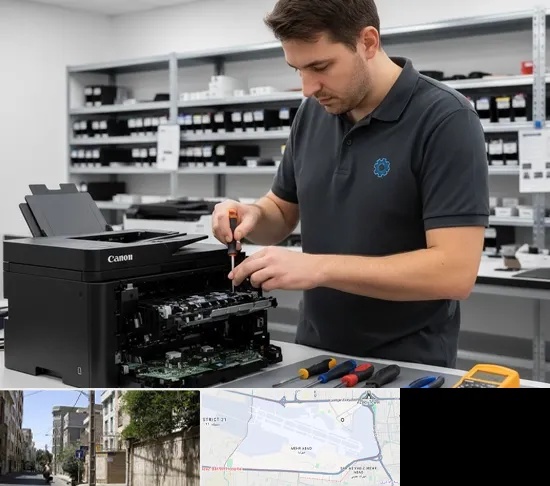 تعمیر پرینتر کانن CANON در مهرآباد