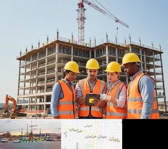 پیمانکار ساختمان در میدان خراسان