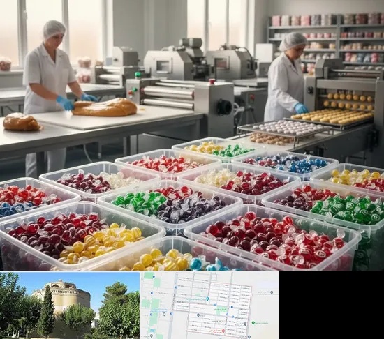 آبنبات پزی در مرداویج اصفهان
