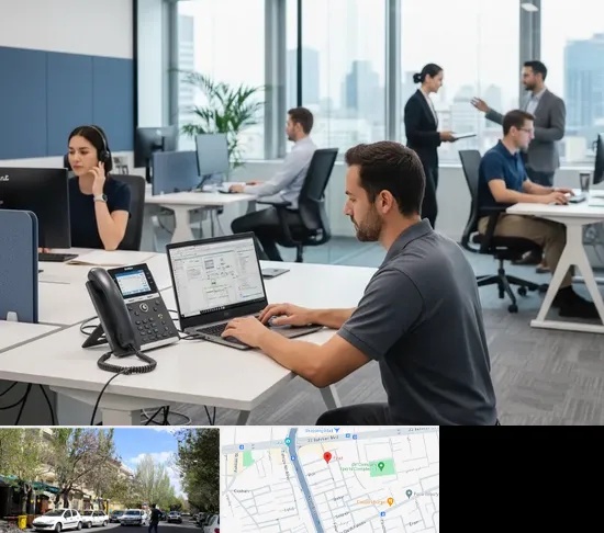 راه اندازی مرکز تلفن Voip در کوی فیروز تبریز