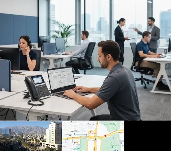 راه اندازی مرکز تلفن Voip در حقانی