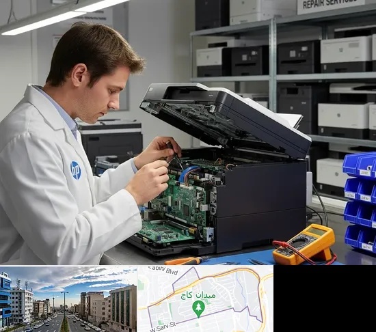 تعمیر پرینتر اچ پی HP در سعادت آباد