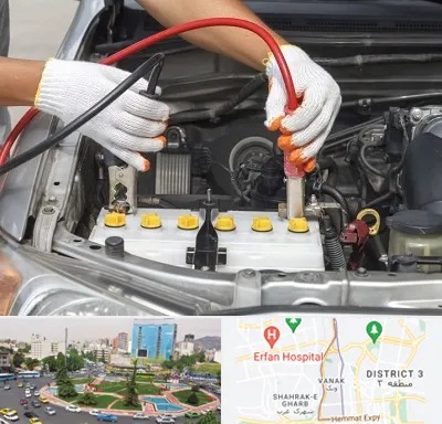 تعمیر برق خودرو در ونک 