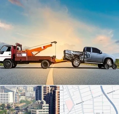 یدک کش شبانه روزی در خیابان بهشتی