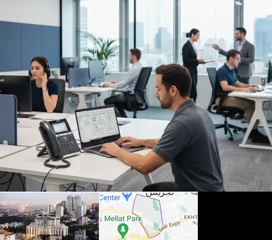 راه اندازی مرکز تلفن Voip در الهیه