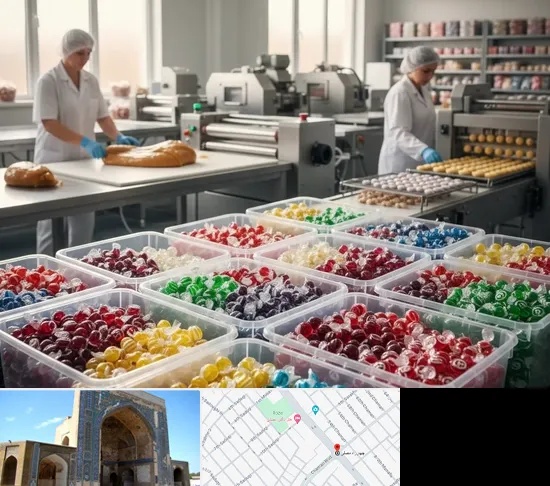 آبنبات پزی در مصلی مشهد