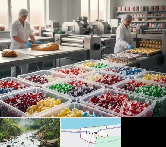 آبنبات پزی در رویان