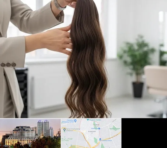 خریدار مو طبیعی در فرشته