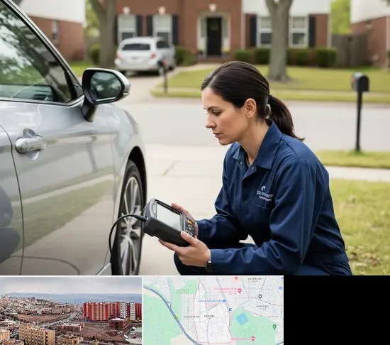 دیاگ خودرو در سهند تبریز