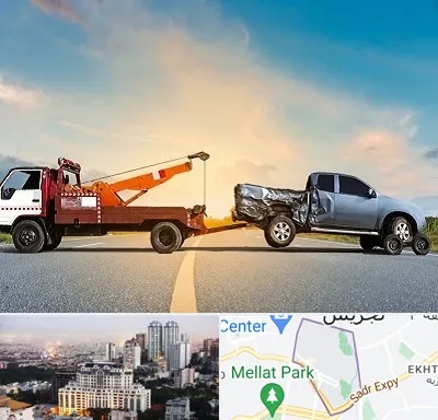 یدک کش شبانه روزی در الهیه 