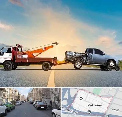 یدک کش شبانه روزی در مجیدیه شمالی