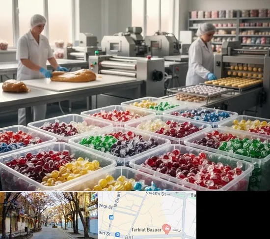آبنبات پزی در تربیت تبریز