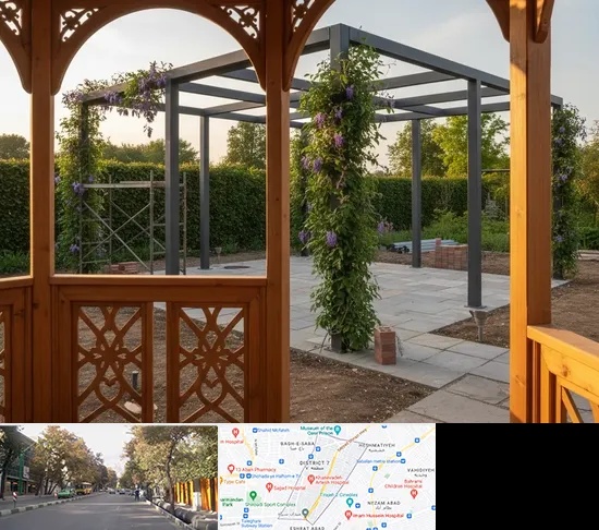 آلاچیق و پرگولا در شریعتی
